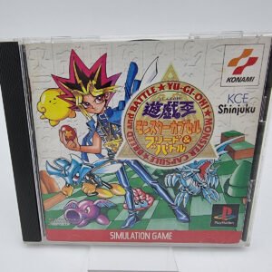 YU-GI-OH! MONSTER CAPSULE BREED BATTLE PS1 PLAYSTATION PSX JAPAN