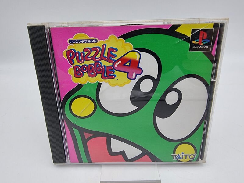 PUZZLE BOBBLE 4 PLAYSTATION PS1 PSX JAPAN USED