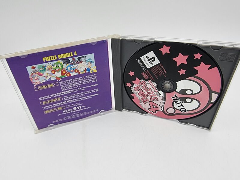 PUZZLE BOBBLE 4 PLAYSTATION PS1 PSX JAPAN USED - Image 4