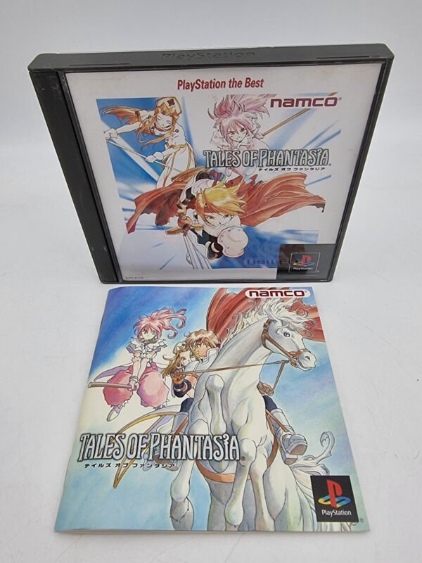 TALES OF PHANTASIA PLAYSTATION PS1 PSX JAPAN USED