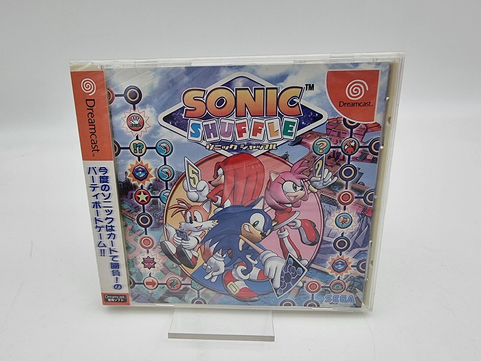 SONIC SHUFFLE SEGA DREAMCAST JAPAN BRAND NEW SEALED