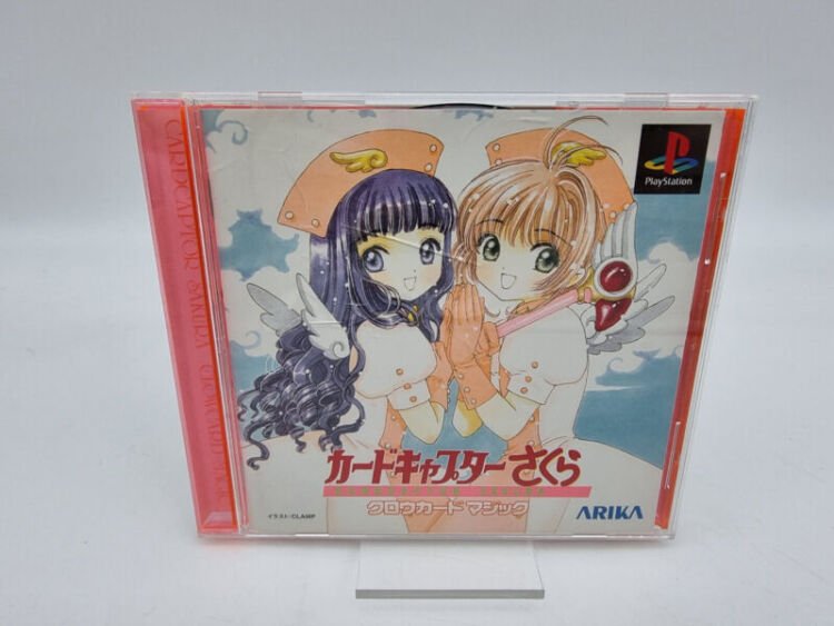 CARD CAPTOR SAKURA CLOWCARD MAGIC PLAYSTATION PS1 PSX JAPAN USED