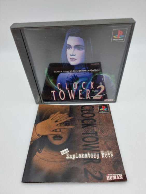 CLOCK TOWER 2 PLAYSTATION PS1 PSX JAPAN USED