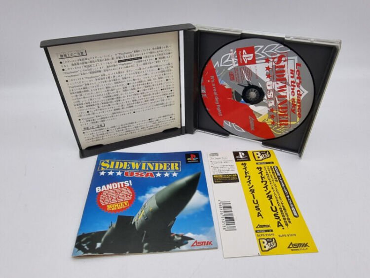 SIDEWINDER USA PLAYSTATION PS1 PSX JAPAN USED - Image 3