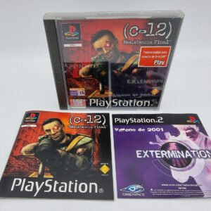 C-12 RESISTENCIA FINAL PLAYSTATION 1 PS1 PAL ESPAÑA USED TESTED