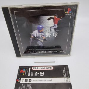 THE BASEBALL SIMPLE 1500 VOL.21 PLAYSTATION PS1 PSX JAPAN USED