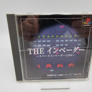 THE SPACE INVADERS SIMPLE 1500 VOL.73 PLAYSTATION PS1 PSX JAPAN USED