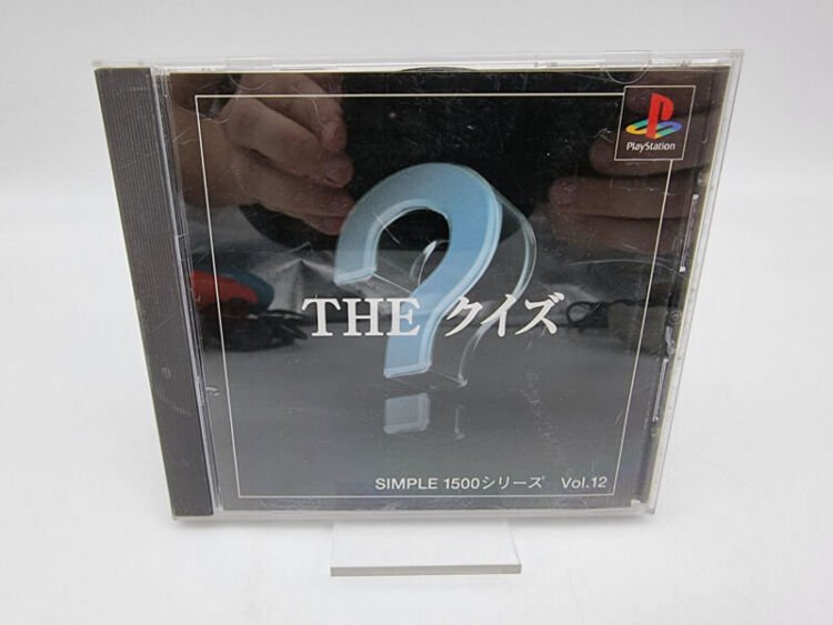 THE QUIZ SIMPLE 1500 VOL.12 PLAYSTATION PS1 PSX JAPAN USED