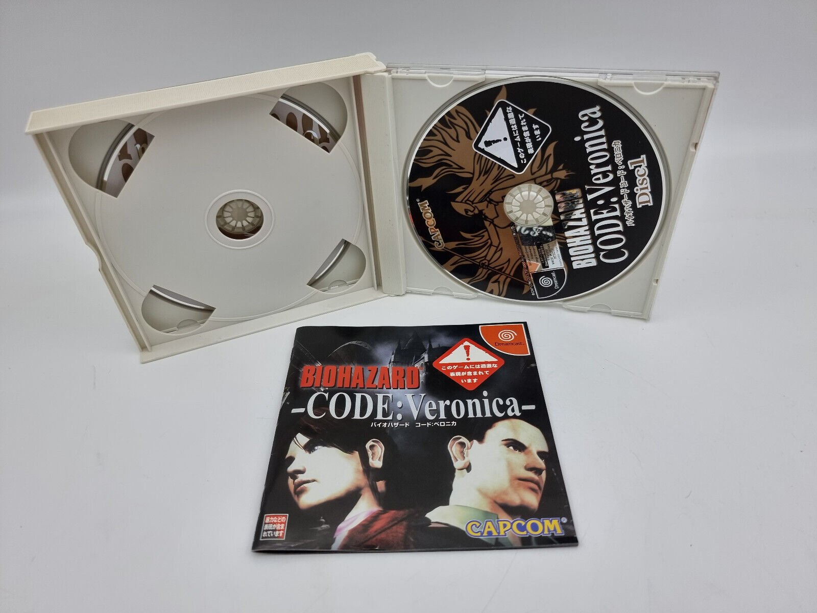 BIOHAZARD CODE VERONICA SEGA DREAMCAST JAPAN USED - Image 3