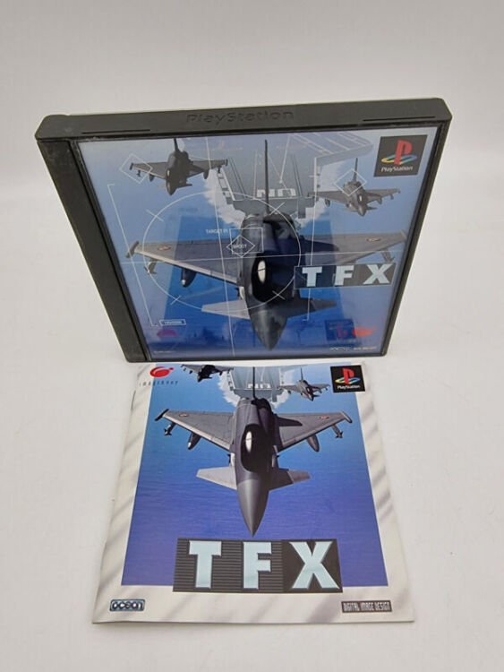 TFX TACTICAL FIGHTER EXPERIEMENT PLAYSTATION PS1 PSX JAPAN USED