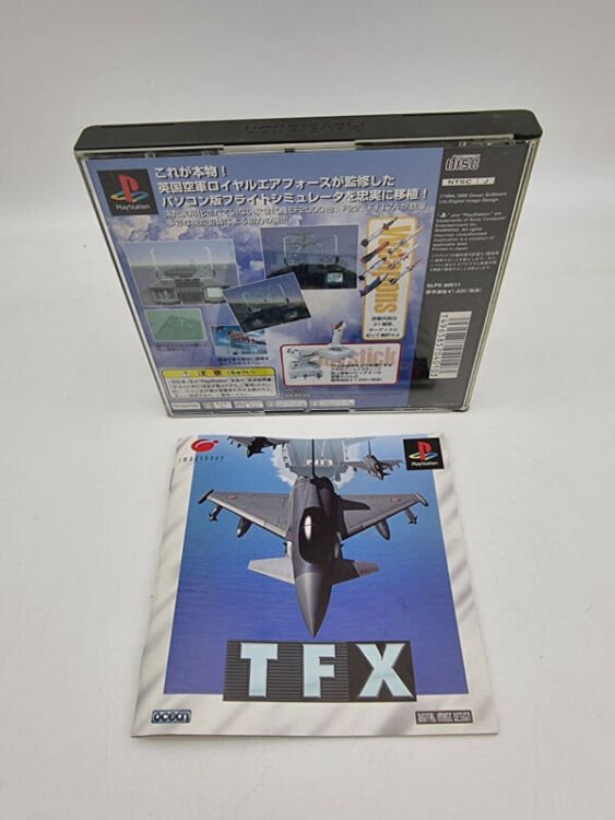 TFX TACTICAL FIGHTER EXPERIEMENT PLAYSTATION PS1 PSX JAPAN USED - Image 2