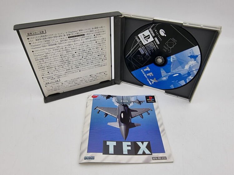 TFX TACTICAL FIGHTER EXPERIEMENT PLAYSTATION PS1 PSX JAPAN USED - Image 3