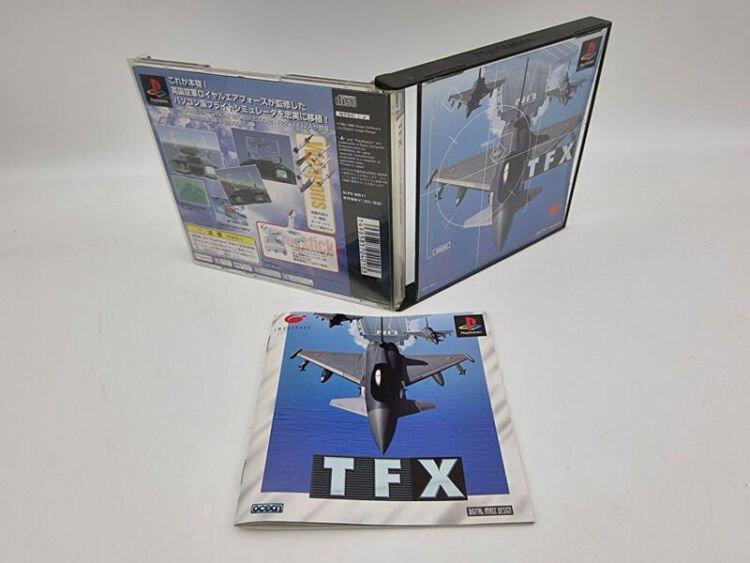 TFX TACTICAL FIGHTER EXPERIEMENT PLAYSTATION PS1 PSX JAPAN USED - Image 4