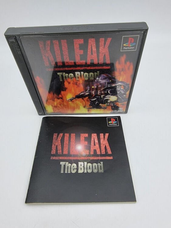 KILEAK THE BLOOD PLAYSTATION PS1 PSX JAPAN USED