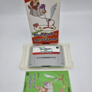 LOONEY TUNES ROAD RUNNER VS WILE E COYOTE SUPER FAMICOM JAPAN USED