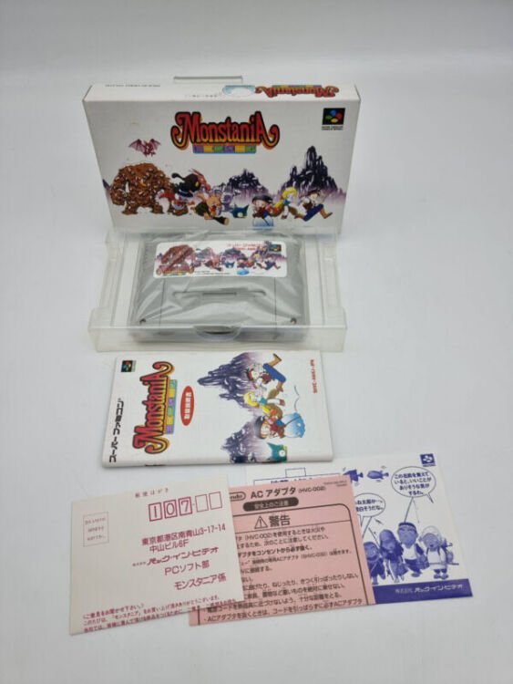 MONSTANIA SUPER FAMICOM JAPAN USED
