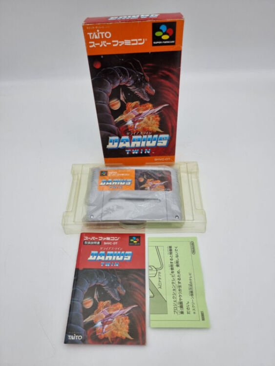 DARIUS TWIN SUPER FAMICOM JAPAN USED