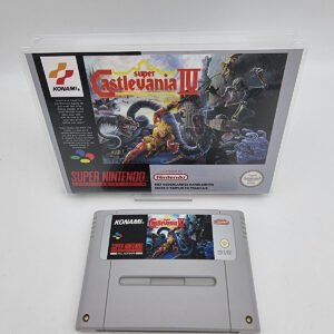 CASTLEVANIA IV SUPER NINTENDO PAL NO BOX USED REPRO BOX FREE