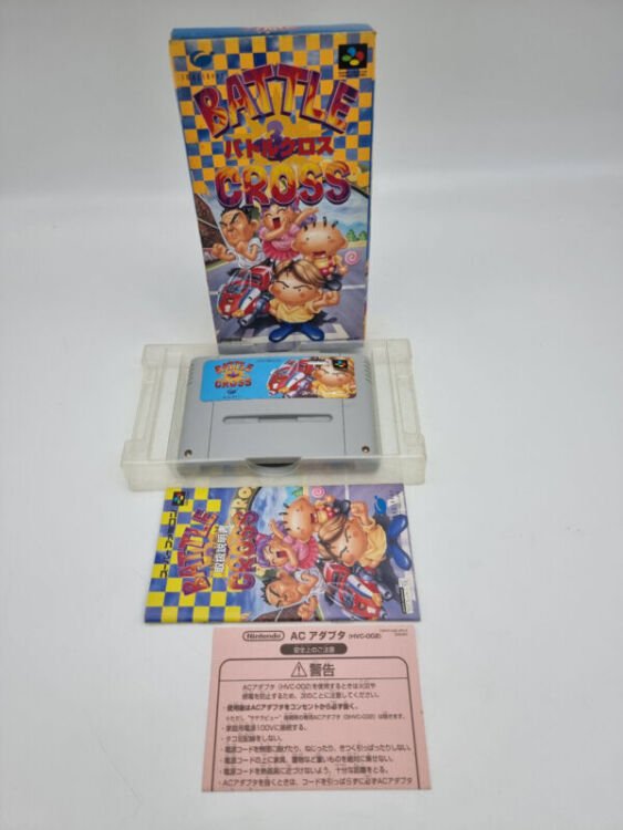 BATTLE CROSS SUPER FAMICOM JAPAN USED