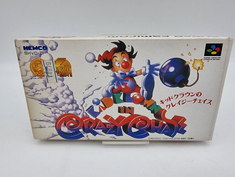 KID KLOWN IN CRAZY CHASE SUPER FAMICOM JAPAN USED - Image 2