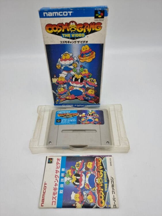 COSMO GANG THE VIDEO SUPER FAMICOM JAPAN USED