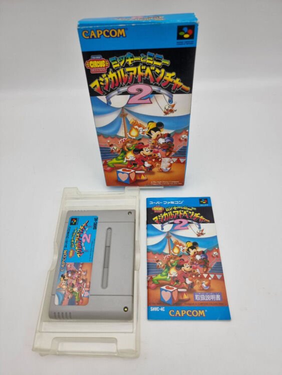 MICKEY S MAGICAL ADVENTURE 2 SUPER FAMICOM JAPAN USED