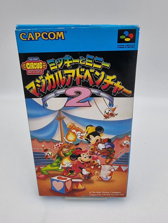 MICKEY S MAGICAL ADVENTURE 2 SUPER FAMICOM JAPAN USED - Image 2