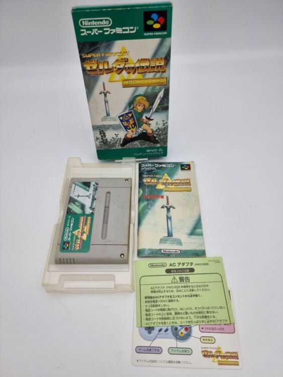 THE LEGEND OF ZELDA A LINK TO THE PAST SUPER FAMICOM JAPAN USED