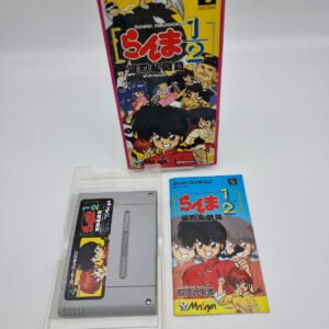 RANMA 1/2 BAKURETSU RANTOU HEN SUPER FAMICOM JAPAN USED