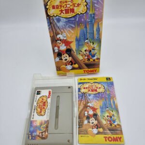 MICKEY MOUSE TOKYO DISNEYLAND ADVENTURE SUPER FAMICOM JAPAN USED