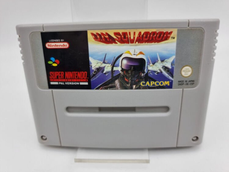 U.N. SQUADRON SUPER NINTENDO PAL NO BOX USED