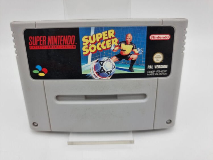 SUPER SOCCER SUPER NINTENDO PAL NO BOX USED