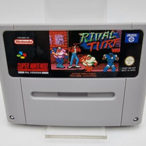 RIVAL TURF SUPER NINTENDO PAL NO BOX USED