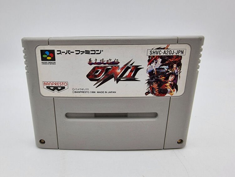 BAKUMATSU KOURINDEN ONI JAPAN SUPER FAMICOM NO BOX USED