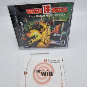EIGHTEEN 18 WHEELER SEGA DREAMCAST USA USED