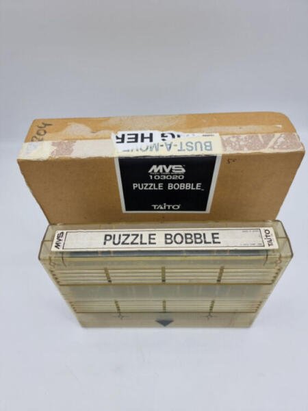PUZZLE BOBBLE NEO GEO MVS USED EURO VERSION