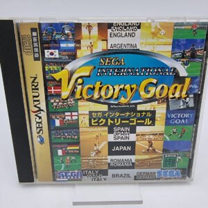 INTERNATIONAL VICTORY GOAL JAPAN VERSION SEGA SATURN USED TESTED