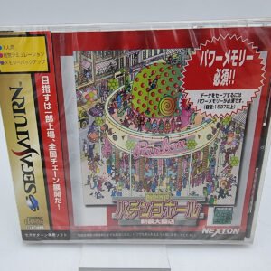 PACHINKO HALL SHINSO DAI KAITEN JAPAN VERSION SEGA SATURN BRAND NEW SEALED