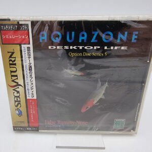 AQUAZONE DESKTOP LIFE OPTION DISC S 5 JAPAN VERSION SEGA SATURN BRAND NEW SEALED