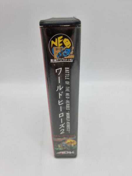 WORLD HEROES 2 NEO GEO AES JAPAN BOX USED ORIGINAL - Image 4