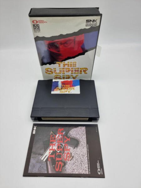 THE SUPER SPY NEO GEO AES USA USED TESTED ORIGINAL GAME
