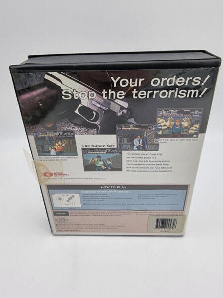 THE SUPER SPY NEO GEO AES USA USED TESTED ORIGINAL GAME - Image 3
