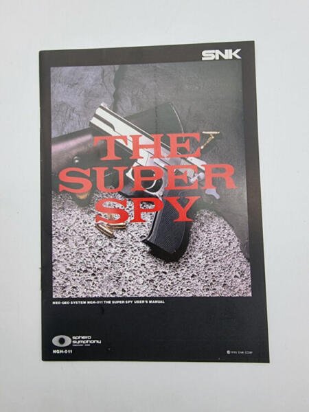 THE SUPER SPY NEO GEO AES USA USED TESTED ORIGINAL GAME - Image 7