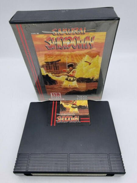 SAMURAI SHODOWN NEO GEO AES USA USED TESTED ORIGINAL GAME