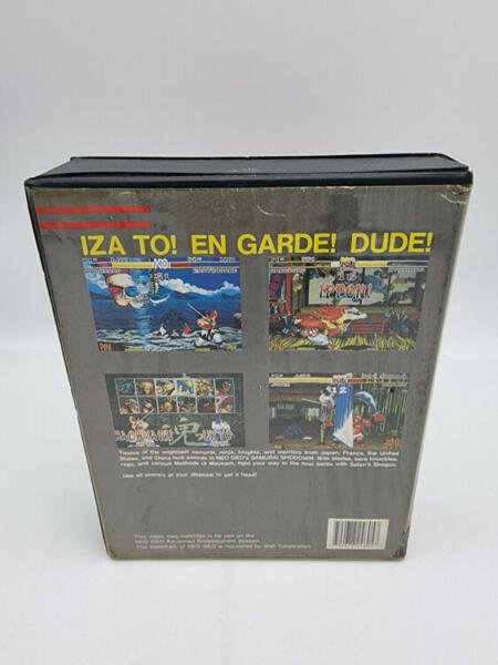 SAMURAI SHODOWN NEO GEO AES USA USED TESTED ORIGINAL GAME - Image 3