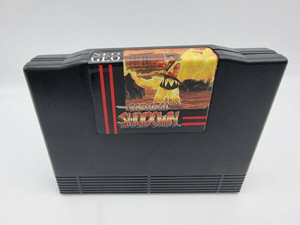 SAMURAI SHODOWN NEO GEO AES USA USED TESTED ORIGINAL GAME - Image 5