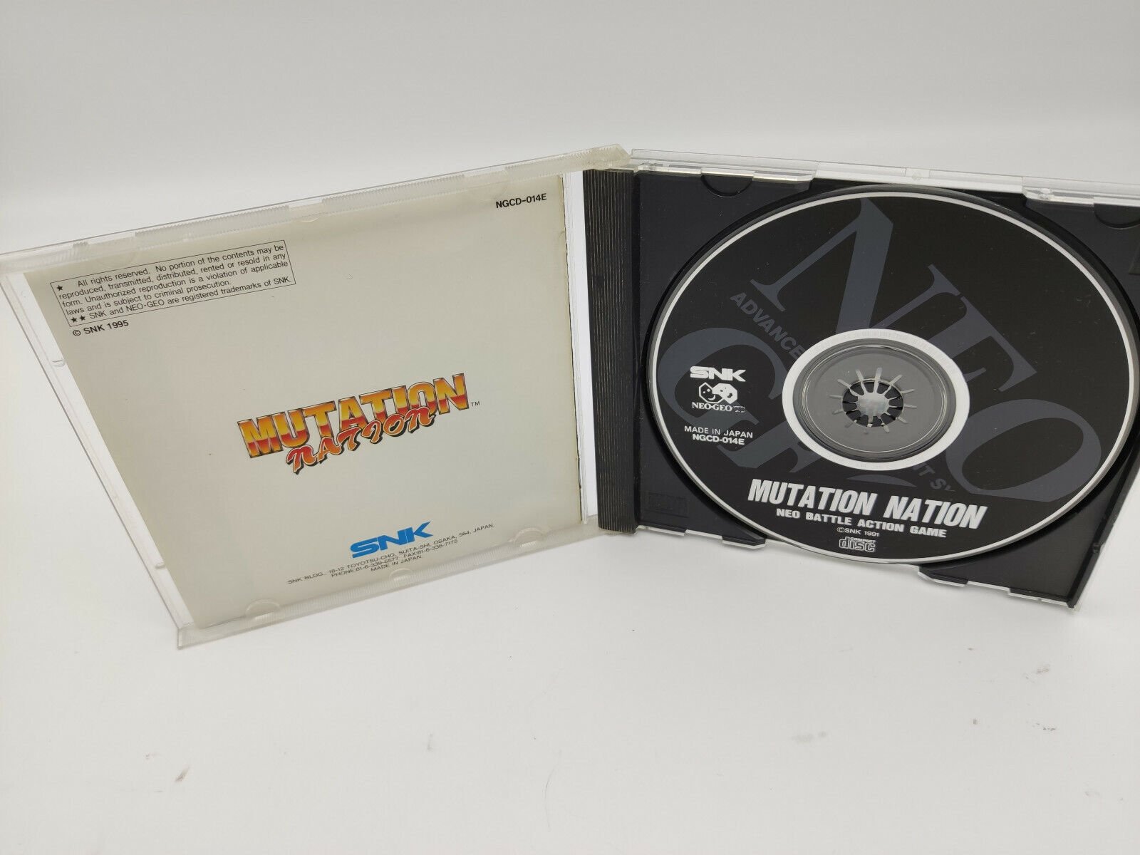 ES-NEO GEO CD MUTATION NATION USA USED - Image 5