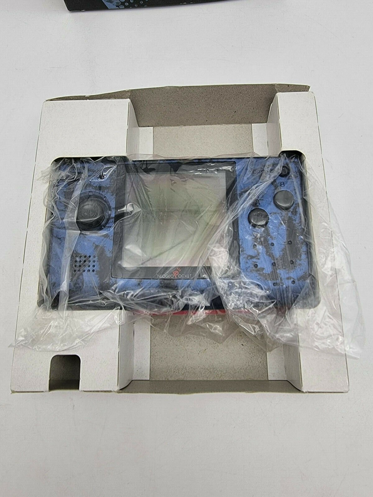 NEO GEO POCKET CAMOUFLAGE CONSOLE BLUE BOX JAPAN - Image 4