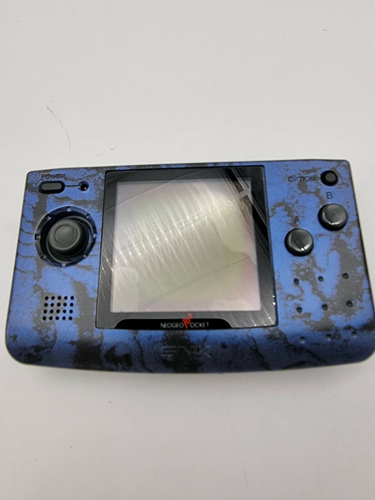 NEO GEO POCKET CAMOUFLAGE CONSOLE BLUE BOX JAPAN - Image 5
