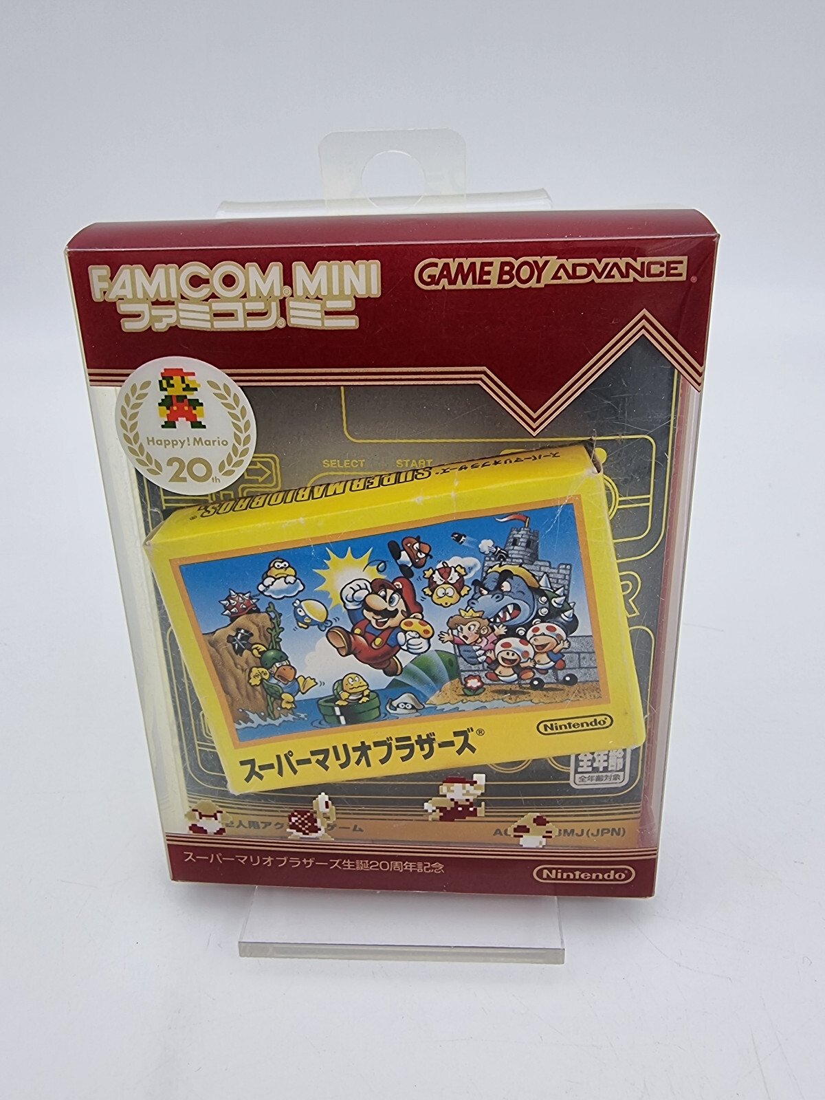 SUPER MARIO BROS FAMICOM MINI GAMEBOY ADVANCE JAPAN USED TESTED - Image 2